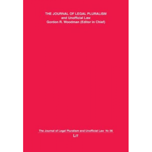The Journal of Legal Pluralism and Unofficial Law