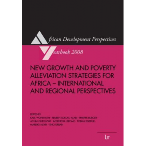 New Growth and Poverty Alleviation Strategies for Africa - International and Regional Perspectives