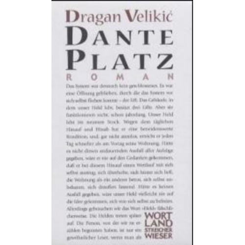 Dragan Velikic - Dante Platz