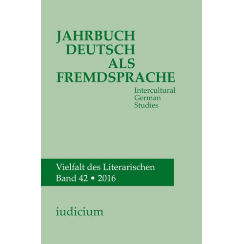 Jahrbuch DAF Intercultural German Stud. 42/2016