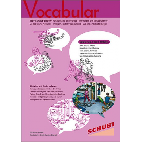 Susanne Lehnert - Lehnert, S: Vocabular Wortschatz-Bilder: Spielzeug, Sport