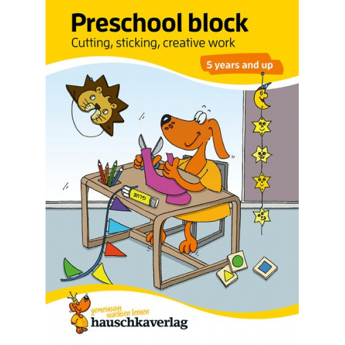 Ulrike Maier - Preschool Kids Activity Books for 5+ year olds for Boys and Girls - Cutting, Gluing, Preschool Craft