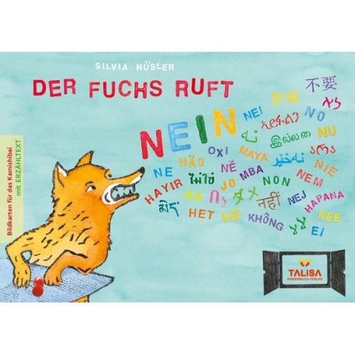 Silvia Hüsler - Der Fuchs ruft NEIN - Bildkartenversion (A3, Multilingual)