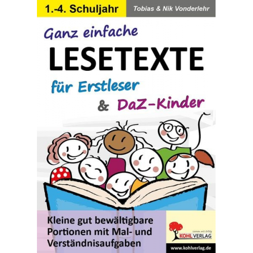 Tobias Vonderlehr Nik Vonderlehr - Ganz einfache Lesetexte für Erstleser und DaZ-Kinder