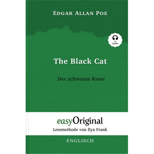 Edgar Allan Poe - The Black Cat / Der schwarze Kater - (Buch + Audio-Online) - Lesemethode von Ilya Frank - Zweisprachige Ausgabe Englisch-Deutsch