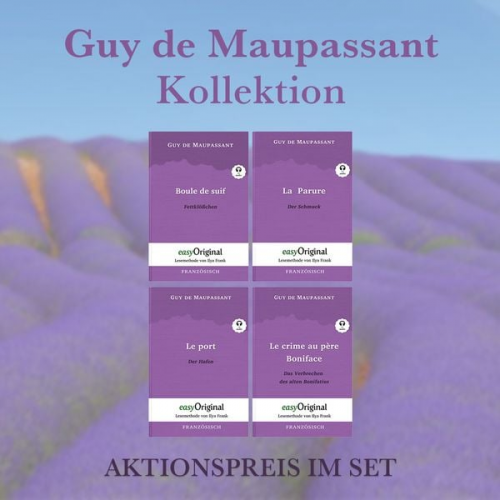 Guy de Maupassant - Guy de Maupassant Kollektion (Bücher + Audio-Online) - Lesemethode von Ilya Frank