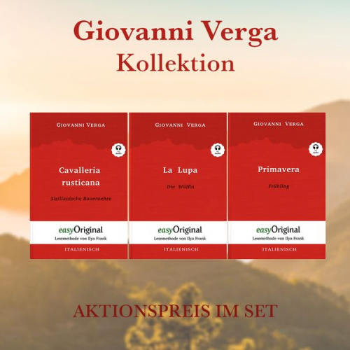 Giovanni Verga - Giovanni Verga Kollektion (Bücher + Audio-Online) - Lesemethode von Ilya Frank