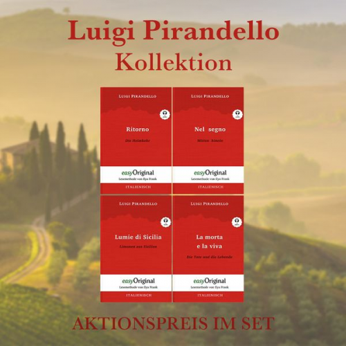 Luigi Pirandello - Luigi Pirandello Kollektion (Bücher + Audio-Online) - Lesemethode von Ilya Frank