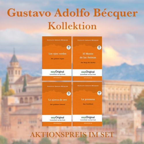 Gustavo Adolfo Becquer - Gustavo Adolfo Bécquer Kollektion (Bücher + Audio-Online) - Lesemethode von Ilya Frank