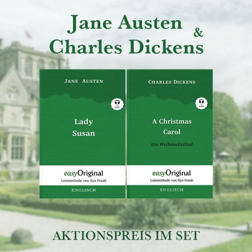 Jane Austen Charles Dickens - Jane Austen & Charles Dickens Hardcover (Bücher + Audio-Online) - Lesemethode von Ilya Frank