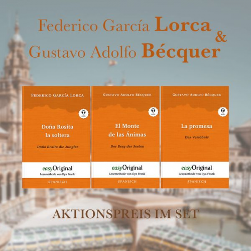 Federico García Lorca Gustavo Adolfo Becquer - Federico García Lorca & Gustavo Adolfo Bécquer (Bücher + Audio-Online) - Lesemethode von Ilya Frank