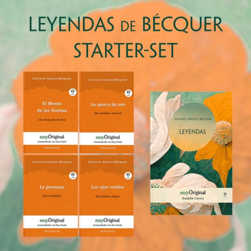 Gustavo Adolfo Becquer - Leyendas (mit Audio-Online) - Starter-Set - 5 Hefte