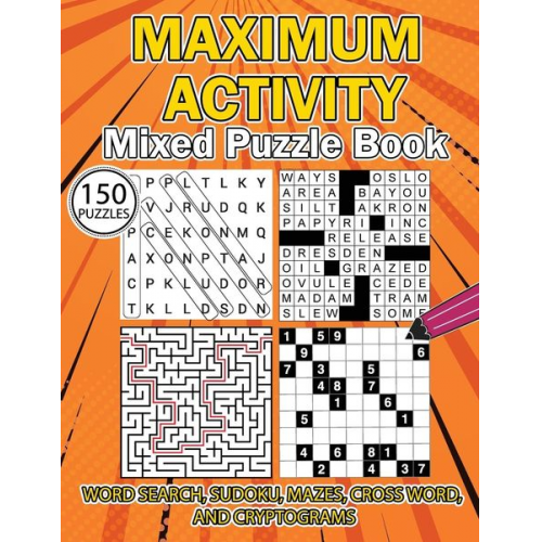 Sylvester Moore - MAXIMUM ACTIVITY Mixed puzzle book