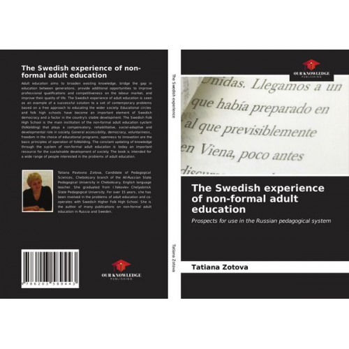 Tatiana Zotova - The Swedish experience of non-formal adult education