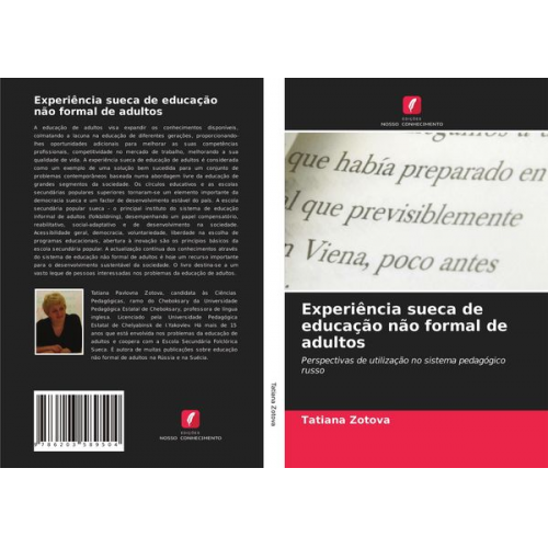 Tatiana Zotova - Experiência sueca de educação não formal de adultos