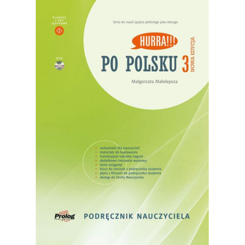 Malgorzata Malolepsza - HURRA!!! PO POLSKU 3 Podrecznik nauczyciela. Nowa Edycja