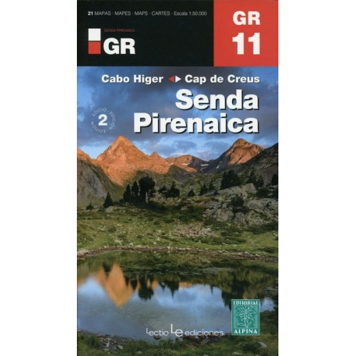 Senda Pirenaica 1:50 000 Wanderkarte GR 11