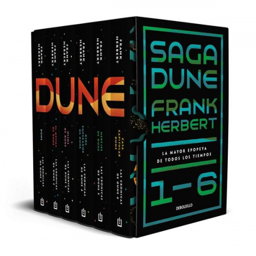 Frank Herbert - Estuche Saga Dune 1-6. La Mayor Epopeya de Todos Los Tiempos / Dune Saga Books 1-6. the Greatest Epic Adventure of All Time (Boxed Collection)