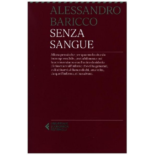 Alessandro Baricco - Senza sangue