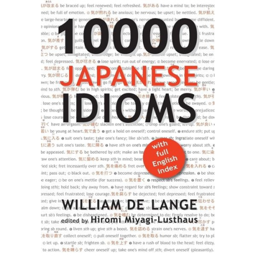 William De Lange - 10000 Japanese Idioms