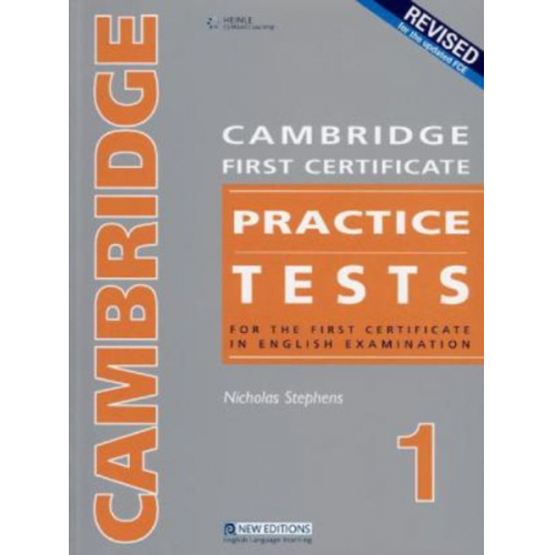 Nicholas Stephens - Stephens, N: Cambridge Fc Practice Tests 1rev Ed Teacher's B