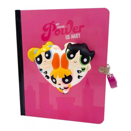 Insights - Powerpuff Girls: Squishy Lock & Key Diary