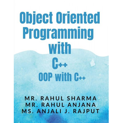 Rahul Sharma - Object Oriented Programming With C++
