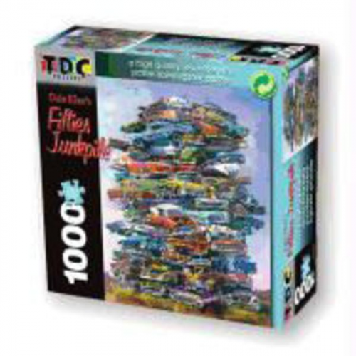 Eco Friendly Jigsaw Puzzle - Fifties Junkpile