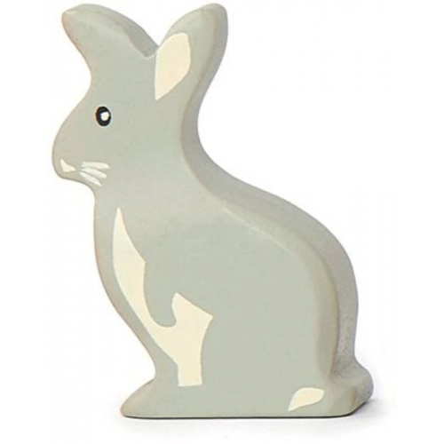 Tender leaf Toys - Holztier Hase grau