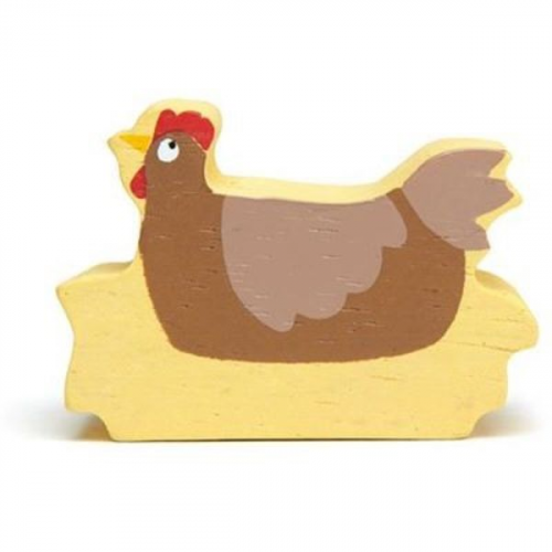 Tender leaf Toys - Holztier Huhn