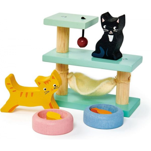 Tender leaf Toys - Katzen für Puppenhaus