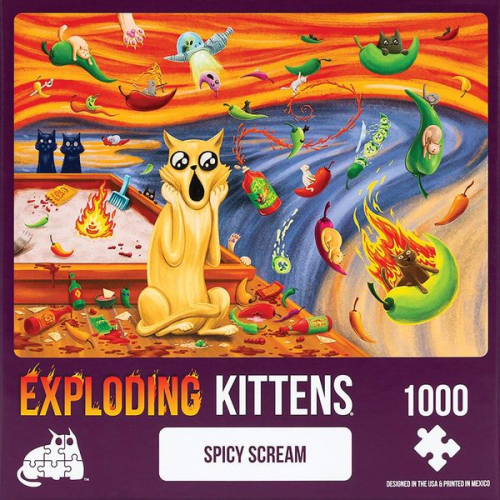 Exploding Kittens - Puzzle - Spicy Scream