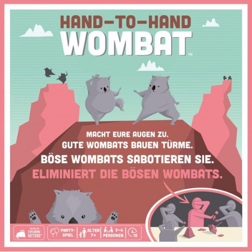 Exploding Kittens - Hand-to-Hand Wombat