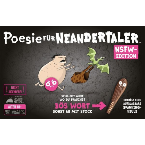 Exploding Kittens - Poesie für Neandertaler: NSFW-Edition