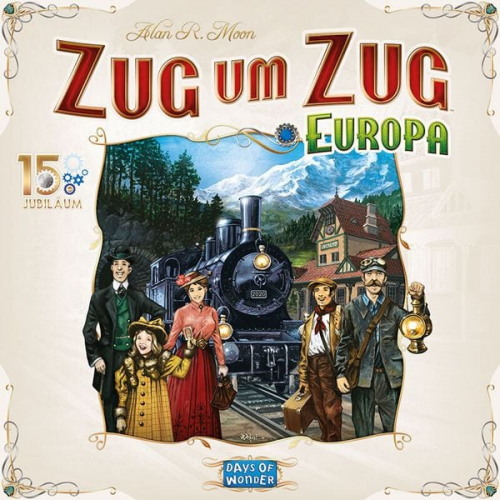 Days of Wonder - Zug um Zug - Europa 15. Jubiläum