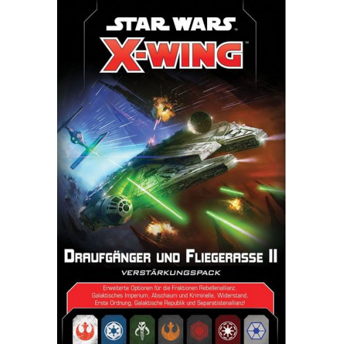 Atomic Mass Games - Star Wars X-Wing 2. Edition - Draufgänger und Fliegerasse II