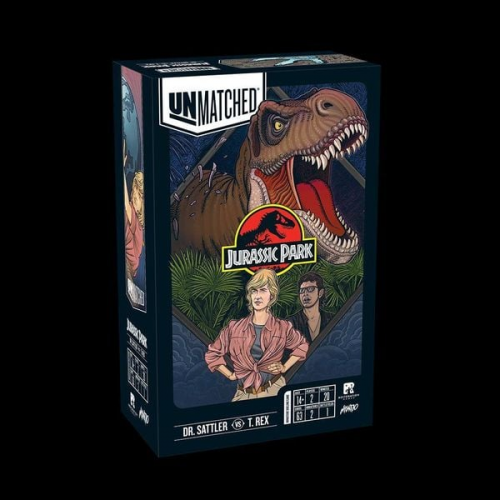 IELLO - Unmatched Jurassic Park 2: Dr. Sattler vs. T-Rex