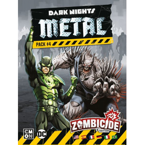 CMON - Zombicide 2. Edition - Dark Nights Metal Pack 4