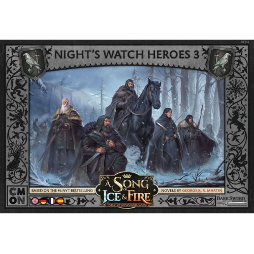 CMON - A Song of Ice & Fire - Night’s Watch Heroes 3, Helden der Nachtwache 3