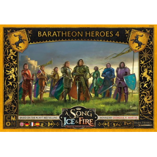 CMON - A Song of Ice & Fire - Baratheon Heroes 4, Helden von Haus Baratheon 4