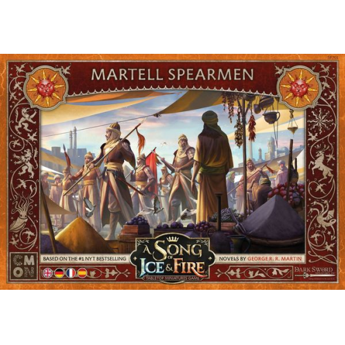 CMON - A Song of Ice & Fire - Martell Spearmen, Speerträger von Haus Martell