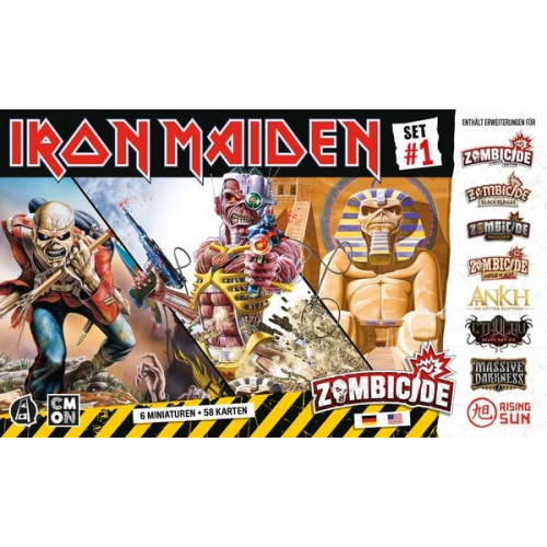 CMON - Zombicide: Iron Maiden Charackter Pack 1