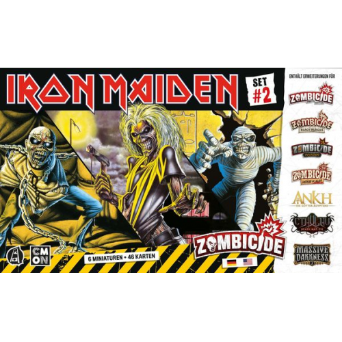 CMON - Zombicide: Iron Maiden Charackter Pack 2