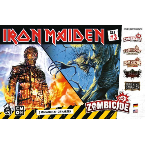 CMON - Zombicide: Iron Maiden Charackter Pack 3