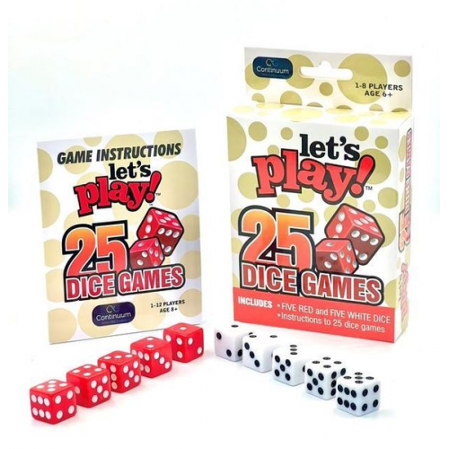 Let's Play 25 Games Dice