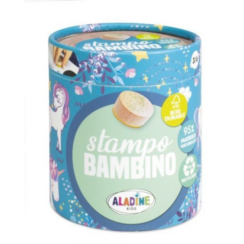 Aladine - Baby Stempel Bambino Einhörner ECO