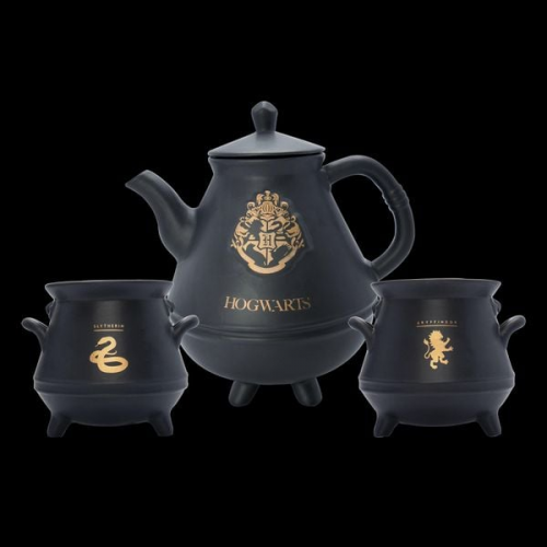 Harry Potter Hogwarts Teekanne und Kessel-Set