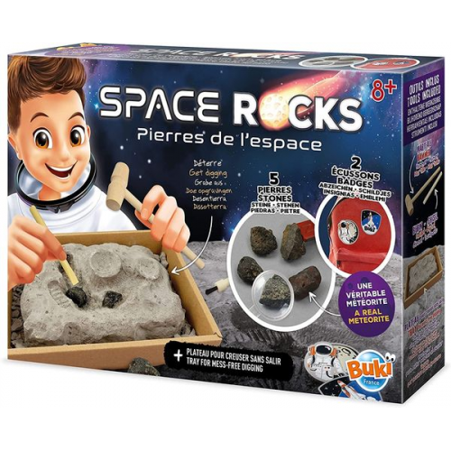 Buki 442 - Space Rocks, Steine aus dem Weltall, Experimentierkasten