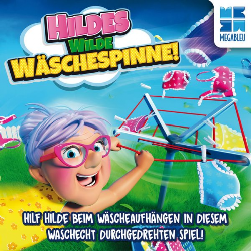 MegaBleu - Hildes wilde Wäschespinne