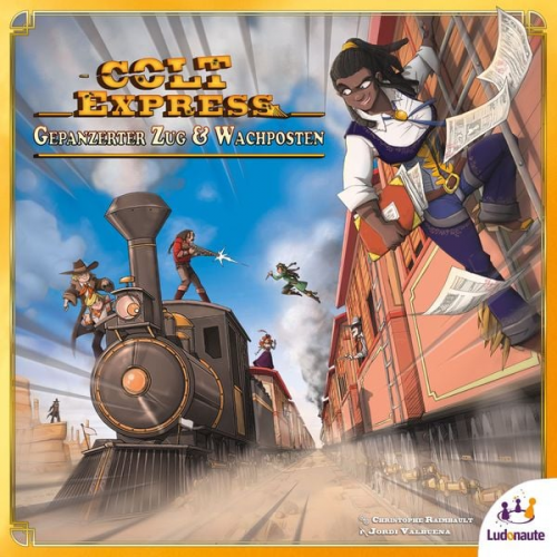 Ludonaute - Colt Express - Gepanzerter Zug & Wachposten